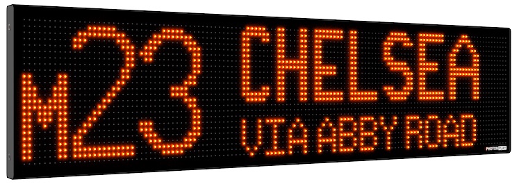 Bus Destination Sign Board