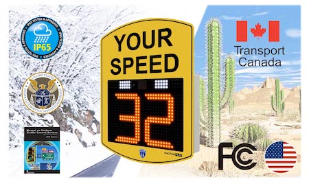 radar speed sign compliances