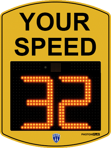 radar speed sign